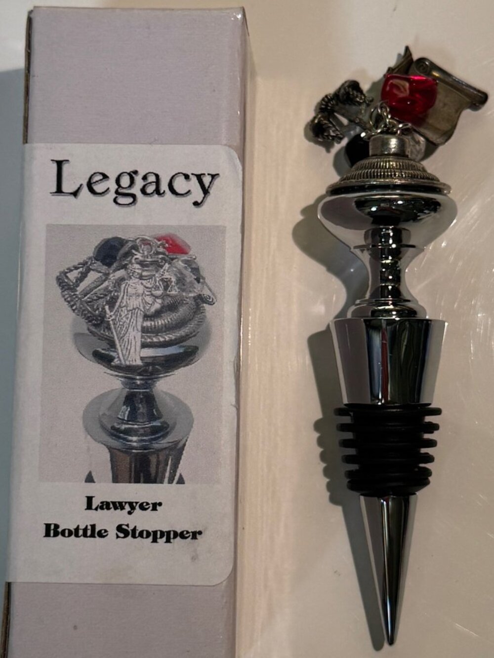 Lawyer Wine Bottle Stopper by Legacy